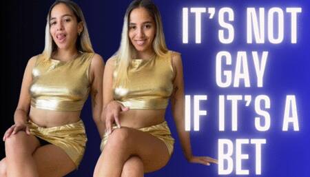 IT'S NOT GAY IF ITS A BET 2 Gay Bisexual encouragement