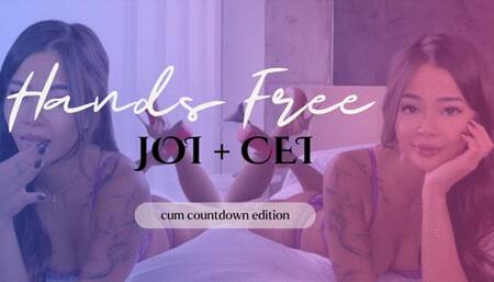 Hands Free JOI + CEI - Cum Countdown Edition