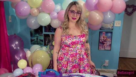 Step-Sister B2ps and Hug Pops Your Birthday Balloons