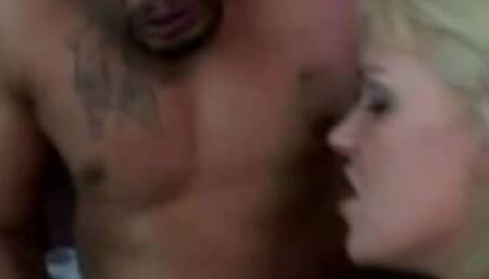 Blonde Wife DP Anal Threesome