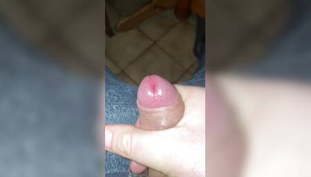 Wanking my cock