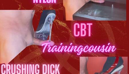 Empress MBella Sadic Squeezes and crush cock Transparent Platform Version2