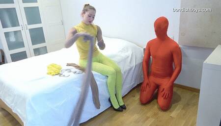 NYLON LAYER HUMILIATION BOY