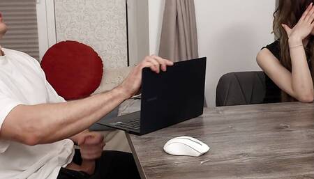 Horny Girl Surprises Guy with Creamy Creampie