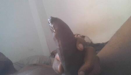 Cock massage and masturbation