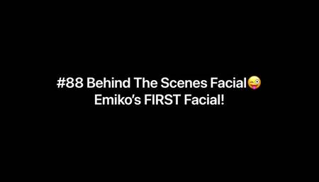 Behind the scenes facials ????