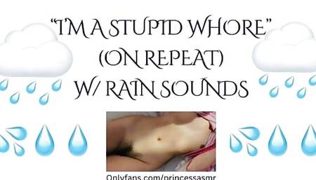 IM A STUPID WHORE (Rain ASMR)