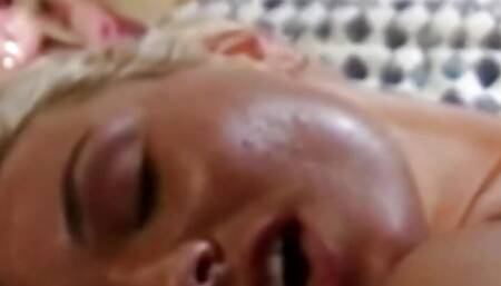 Natural Boobs Blonde Is Pretty Cumming