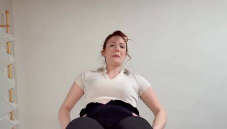 Giantess gives you a stomping massage