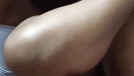 Desi Indian aunty show big boobs and our boy friend cumshot in pussy