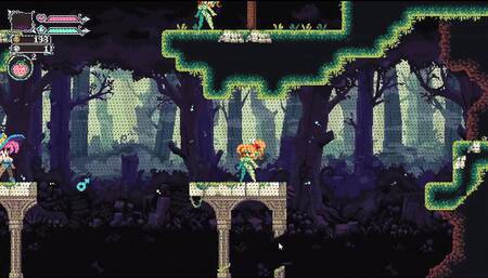 Flip Witch Pixel HENTAI Game Ep.3 cowgirl hot striptease !