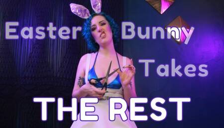Easter Bunny Takes The Rest - Miss Faith Rae's Femdom POV Penectomy Fantasy with Roleplay and Jerk Off Instructions - HD 1080p MP4