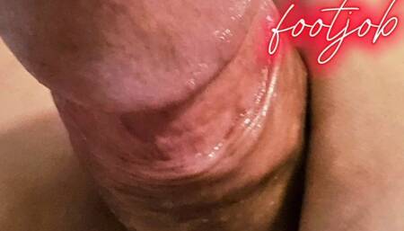 Mesmerizing Handjob & Footjob