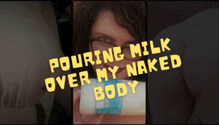 Pouring Milk Over my Huge Tits 1080p