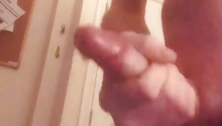 English guy Charlie Dickens jerks off big hard dick