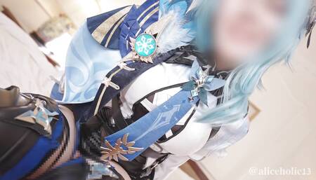 Genshin impact Cosplaying hentei video compilation