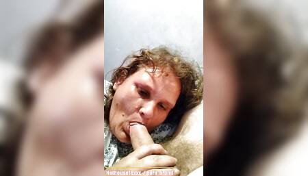 Stacy sucked your cock and you fucked her and cum pov on her face  ( cum scenes on fancentro(