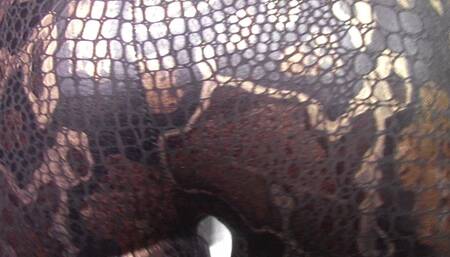 Snakeskin Ass Charm JOI