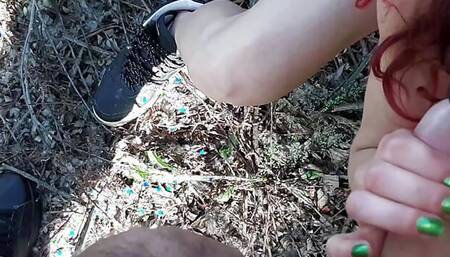 Thepinkpussy69 Outdoor Cum on Face