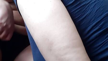 While I was masturbating, my girlfriend licked, sucked and kissed my nipples - Lesbian-candys