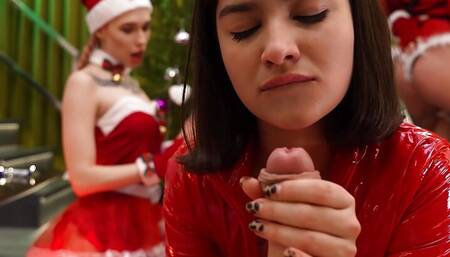 THE PHOTOGRAPHER WENT TO HEAVEN FROM 5 MODELS OF THE SITE ROKOLO - ORGY NIGONIKA 2024