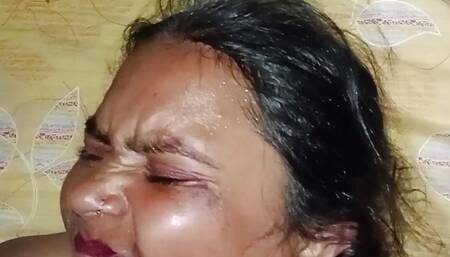 Hungry girl cum on mouth fuck doggy with position with step brother