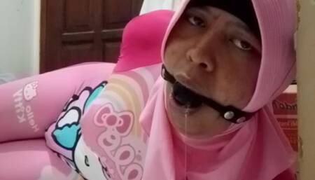 Hello Kitty Swimsuit Hogtied Hijab