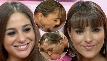 Cathy and Valerie's blowjob sex