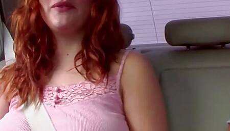AMATEUR REDHEAD KNOW HOW TO HANDLE A BIG COCK