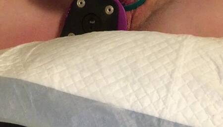 Big dildo, sucker vibrator, and tongue toy