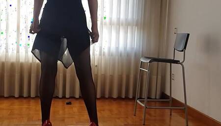 Back transparente dress