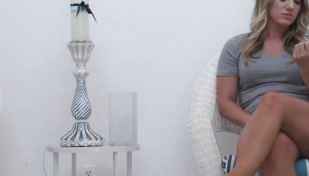 Candice Enjoys The House Special