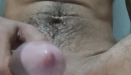 Big dick boy masturbating and cumming hard