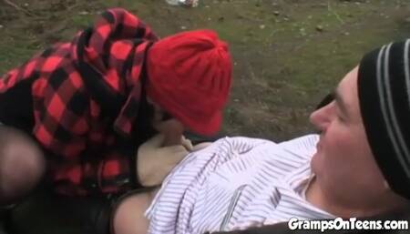 Gramps On Teens - taboo scene