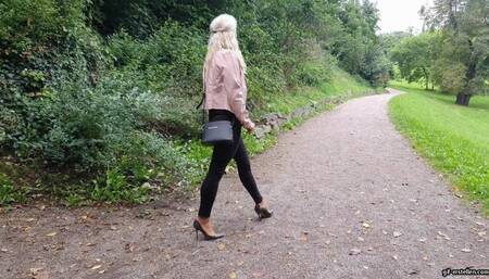 A strange guy throws my shoe into a cave HD mp4 1920x1080