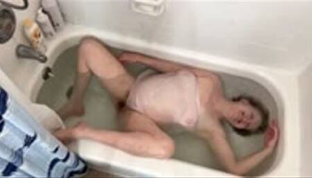 Underwater In My 40 Year Old Wedding Half Slip