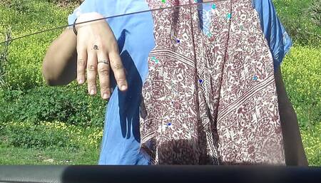 horny tourist picks up a Turkish street whore in the countryside