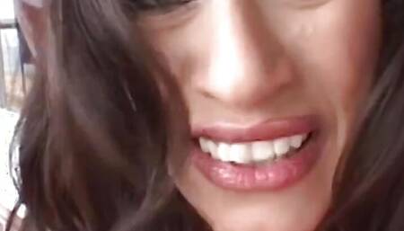 A Faux Audition Gets This Brunette Babe Into a Threesome She Cant Say No to