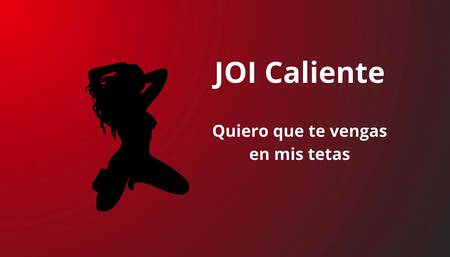 JOI Hot, Bad Girl Wants You to Cum on Her Tits - Moans