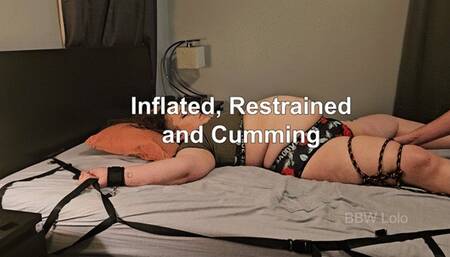BBW Lolo - Inflated, Restrained and Cumming