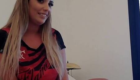 Flamengo blonde on another level!