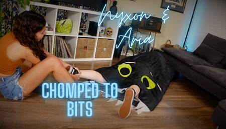 Nyxon & Aria Urban Explorers Chomped To Bits HD 720p MP4