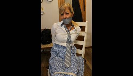 Dakkota Grey as Ms D--wraps up her cooking show and gets a big surprise at home