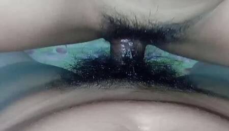 I fuck my virgin girlfriend at her home