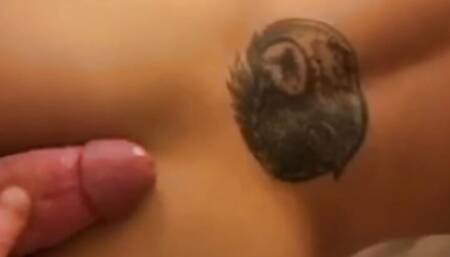 Oh It feels sos good when my hige cock slide down the hole of his ass