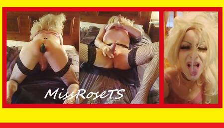 MissRose TS - Rosanna IN pRIVATE  - WILD SHEMALE pAinal MASTURBATION   - Rough ASSPLAY Big SHECOCK - cumshot