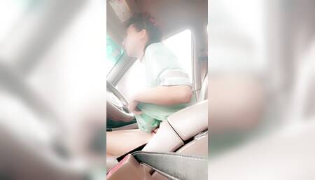 Petite Egirl Attempts to Cum Publicly for the First Time!