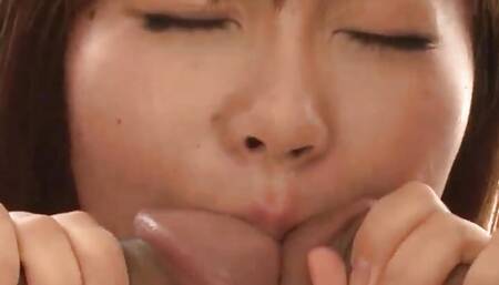 Horny Japanese breezy Naosima Ai offers her tight Asian cooch for a muddy creampie in this rough XXX JAV scene!