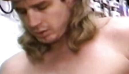 Blonde slut fucked by car mechanic in his shop