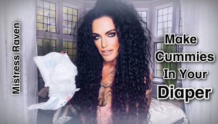 MAKE CUMMIES IN YOUR DIAPER